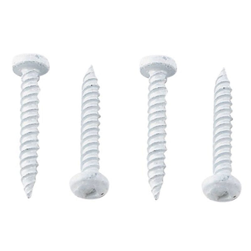 SCREW 8 X 1-1/4 PANHEAD WHITE