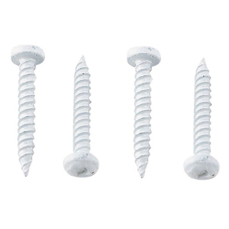 SCREWS 8 X 3/4 PAN HEAD WHITE