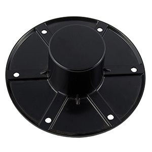 TABLE BASE RECESSED  BLACK