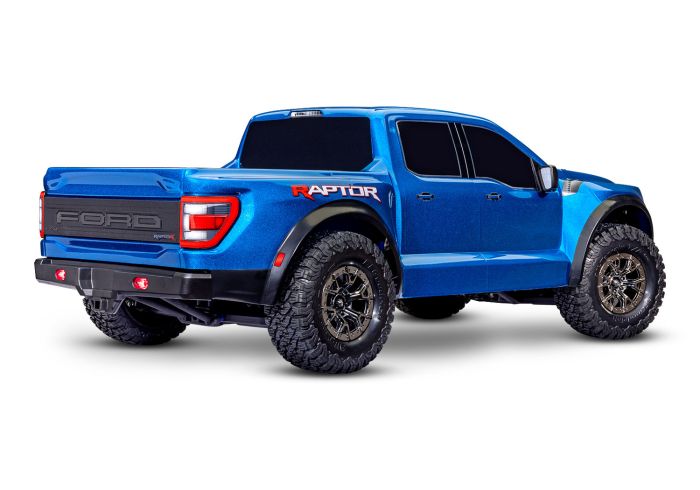 101076-4-BLUE TRAXXAS PRO SCALE RAPTOR 4X4