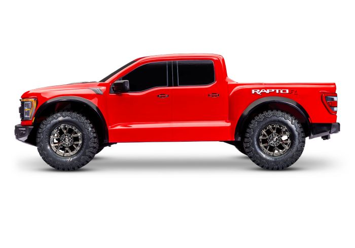 101076-4-RED TRAXXAS PRO SCALE RAPTOR 4X4