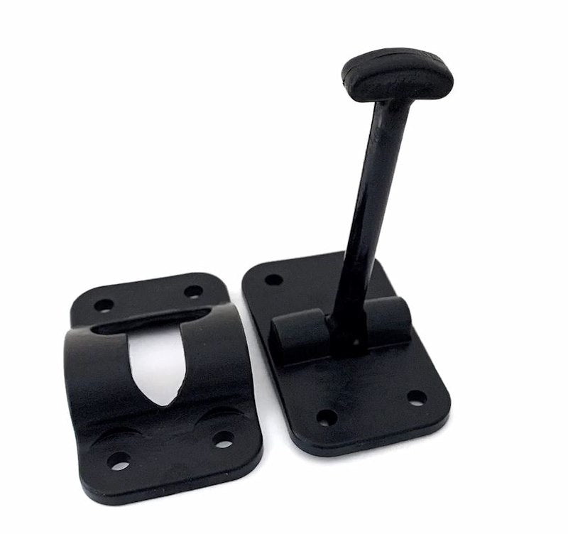 DOOR HOLDER 3.5" BLACK