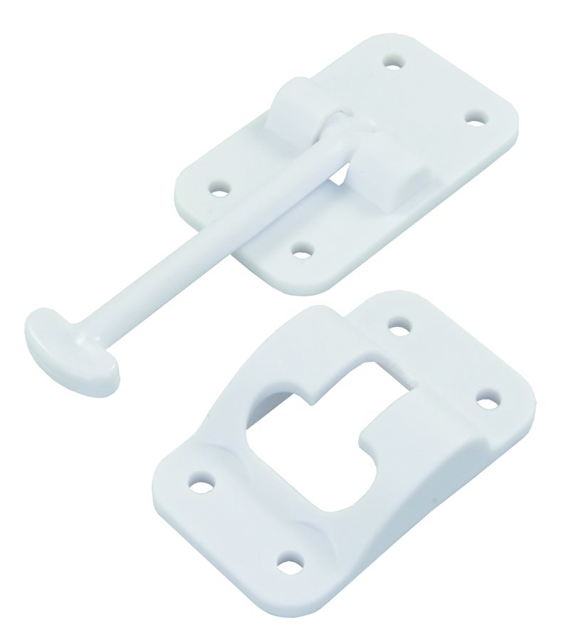 DOOR T HOLDER 3.5" WHITE