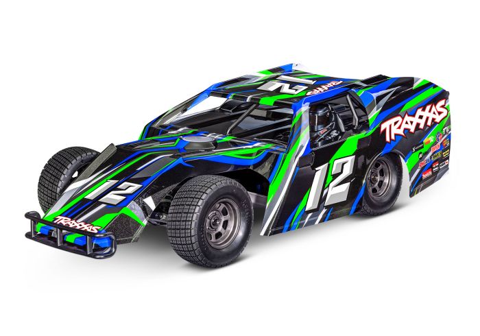 104354-74-GRN TRAXXAS MODIFIED (MUDBOSS) SLASH