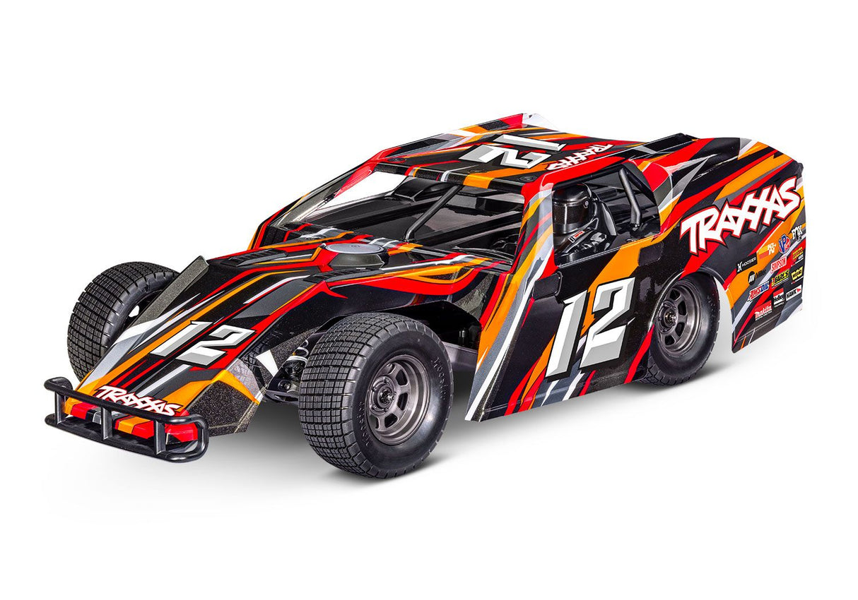 104354-74-ORNG TRAXXAS MODIFIED (MUDBOSS) SLASH