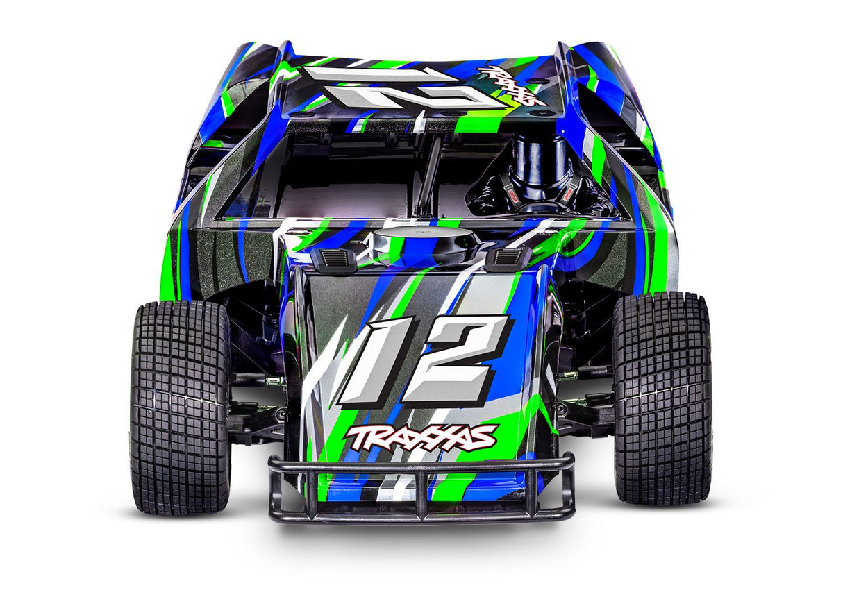 104354-74-GRN TRAXXAS MODIFIED (MUDBOSS) SLASH