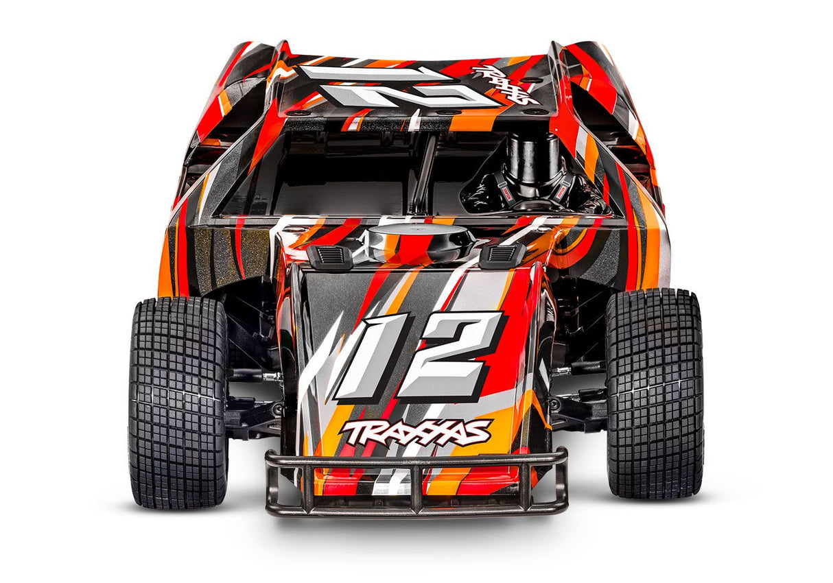 104354-74-ORNG TRAXXAS MODIFIED (MUDBOSS) SLASH