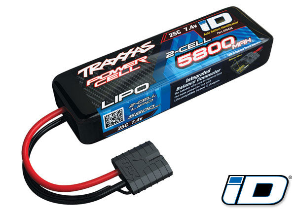 TRAXXAS 5800MAH 7.4V LiPO BATT