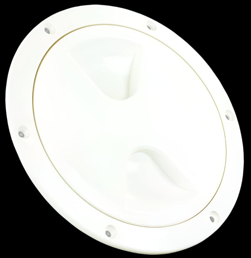 4" ACCESS DECK PLATE WHITE