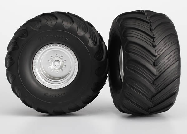 3663 TRAXXAS TIRE & WHEEL REAR