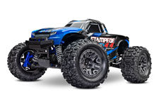 67154-4-BLUE TRAXXAS BL2S STAMPEDE 4X4 BLUE