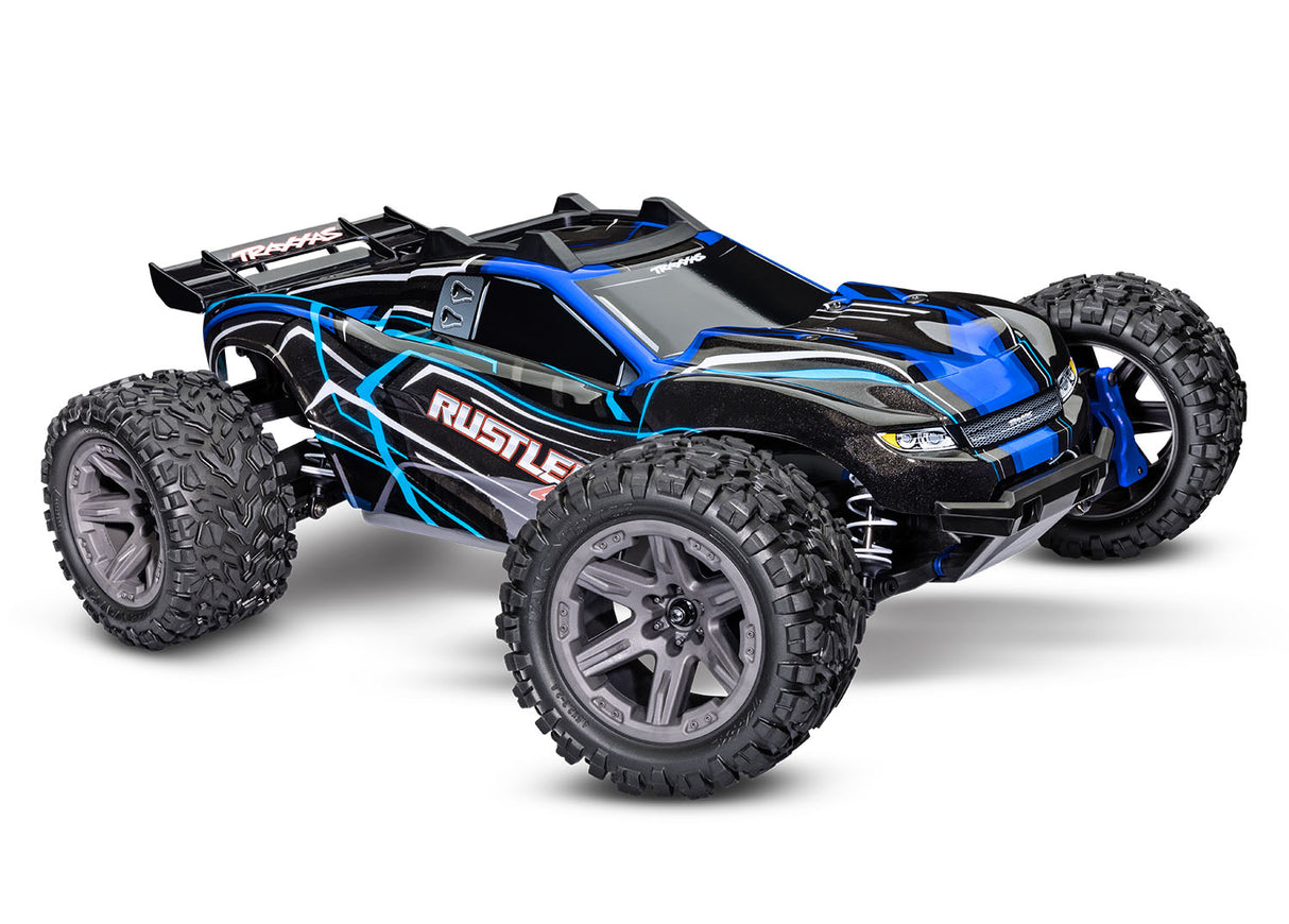 TRAXXAS RUSTLER 4X4 BL-2S BLUE