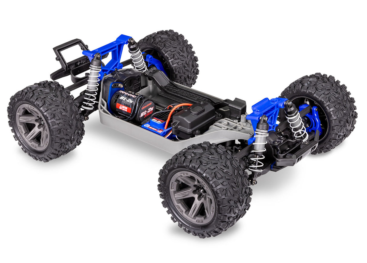 TRAXXAS RUSTLER 4X4 BL-2S BLUE