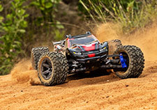 TRAXXAS RUSTLER 4X4 BL-2S RED