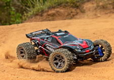 TRAXXAS RUSTLER 4X4 BL-2S RED