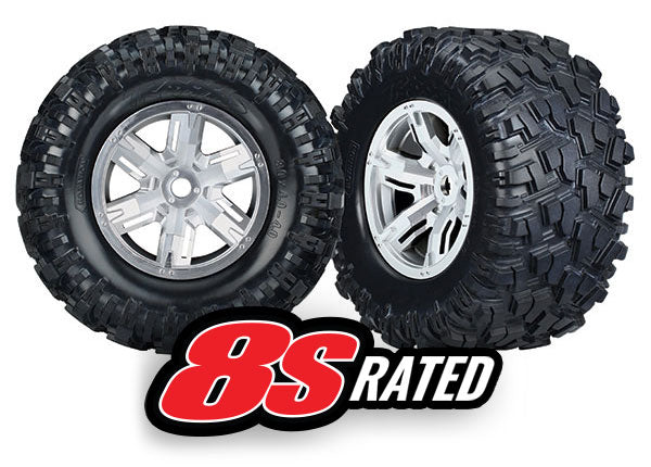 7772R TRAXXAS TIRE & WHEEL XMX