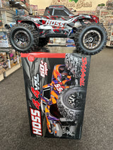 TRAXXAS HOSS 4X4 VXL 3S BLK/RD