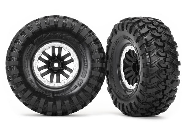 8272X TRAXXAS TIRE & WHEEL TRX-4 STN 1.9/CANYON TRL