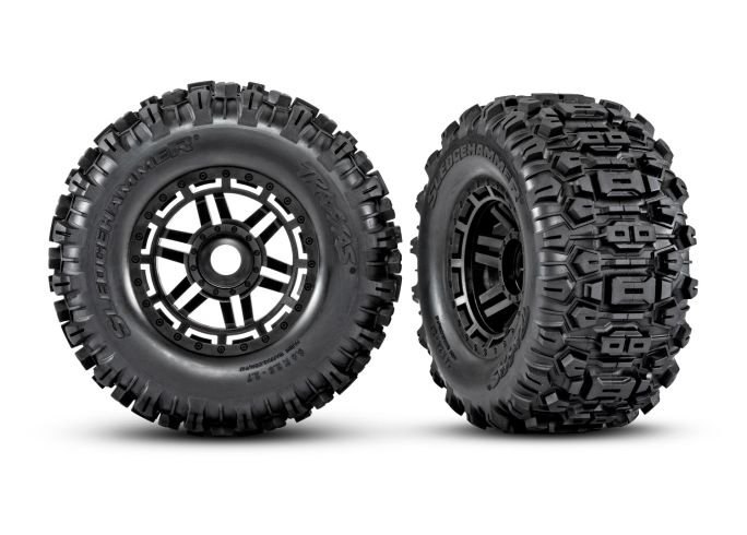 TRAXXAS MAXX TIRE & WHEEL ASM