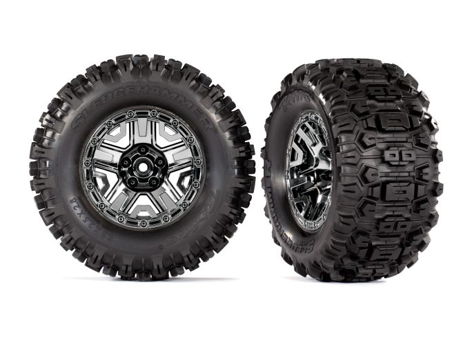 TRAXXAS T&W BLK  2.8 WHEEL