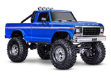 92046-4-BLU TRAXXAS TRX4 HIGH TRAIL FORD