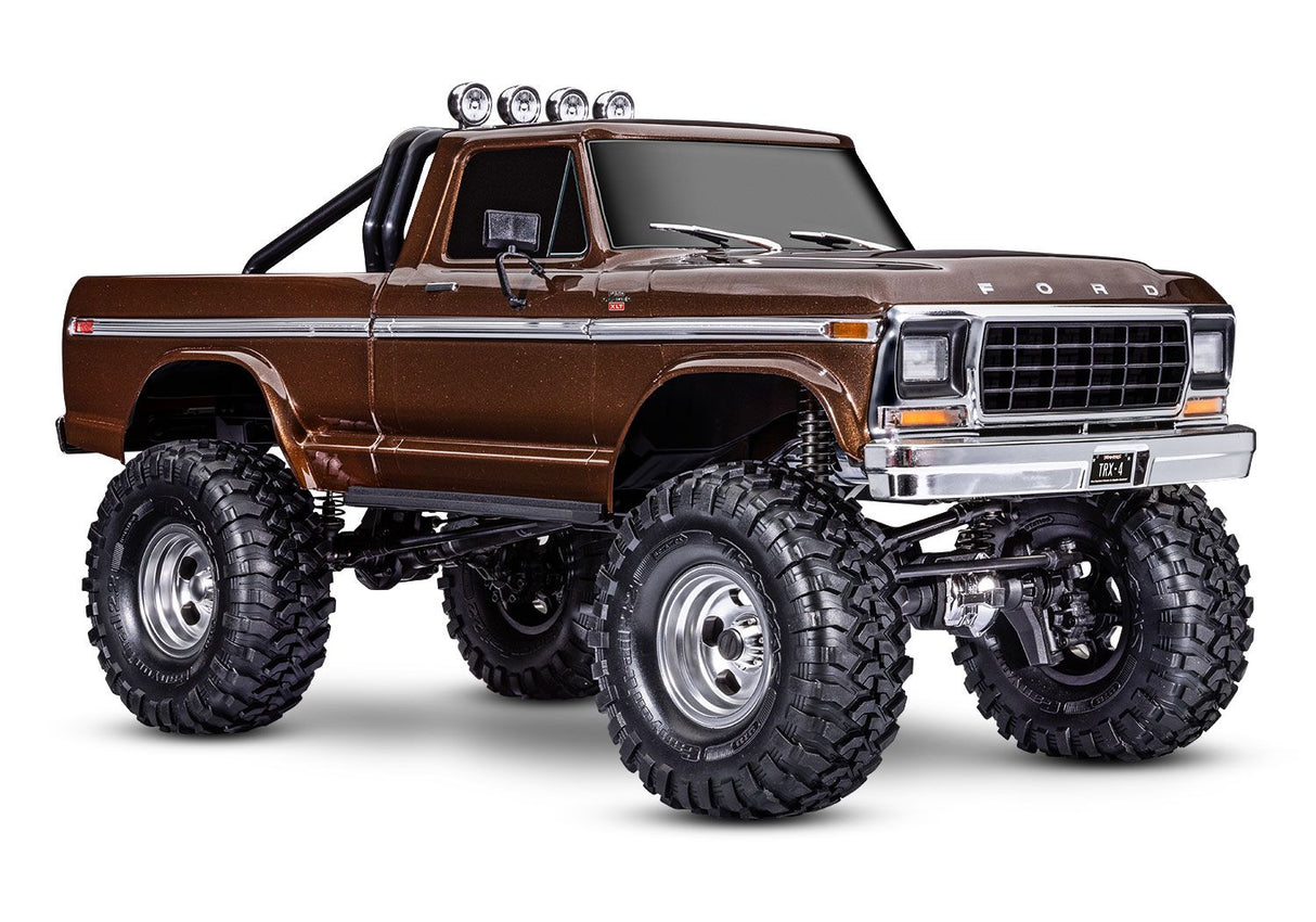 92046-4-BROWN TRAXXAS TRX4 HIGH TRAIL FORD