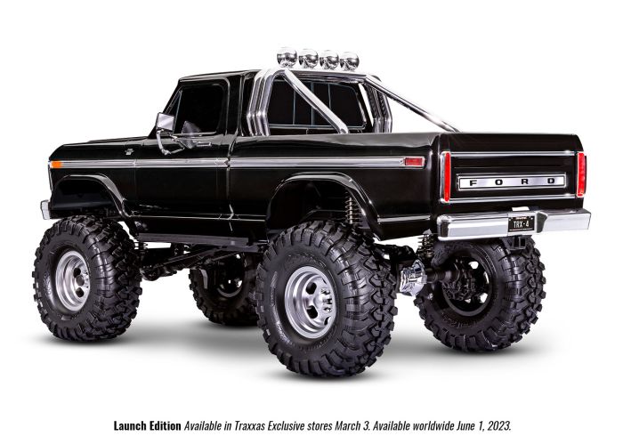 92046-4-BLK TRAXXAS TRX4 HIGH TRAIL FORD