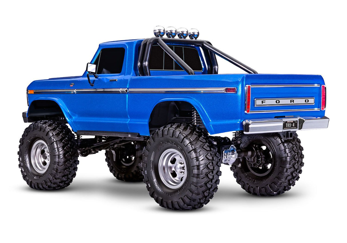 92046-4-BLU TRAXXAS TRX4 HIGH TRAIL FORD