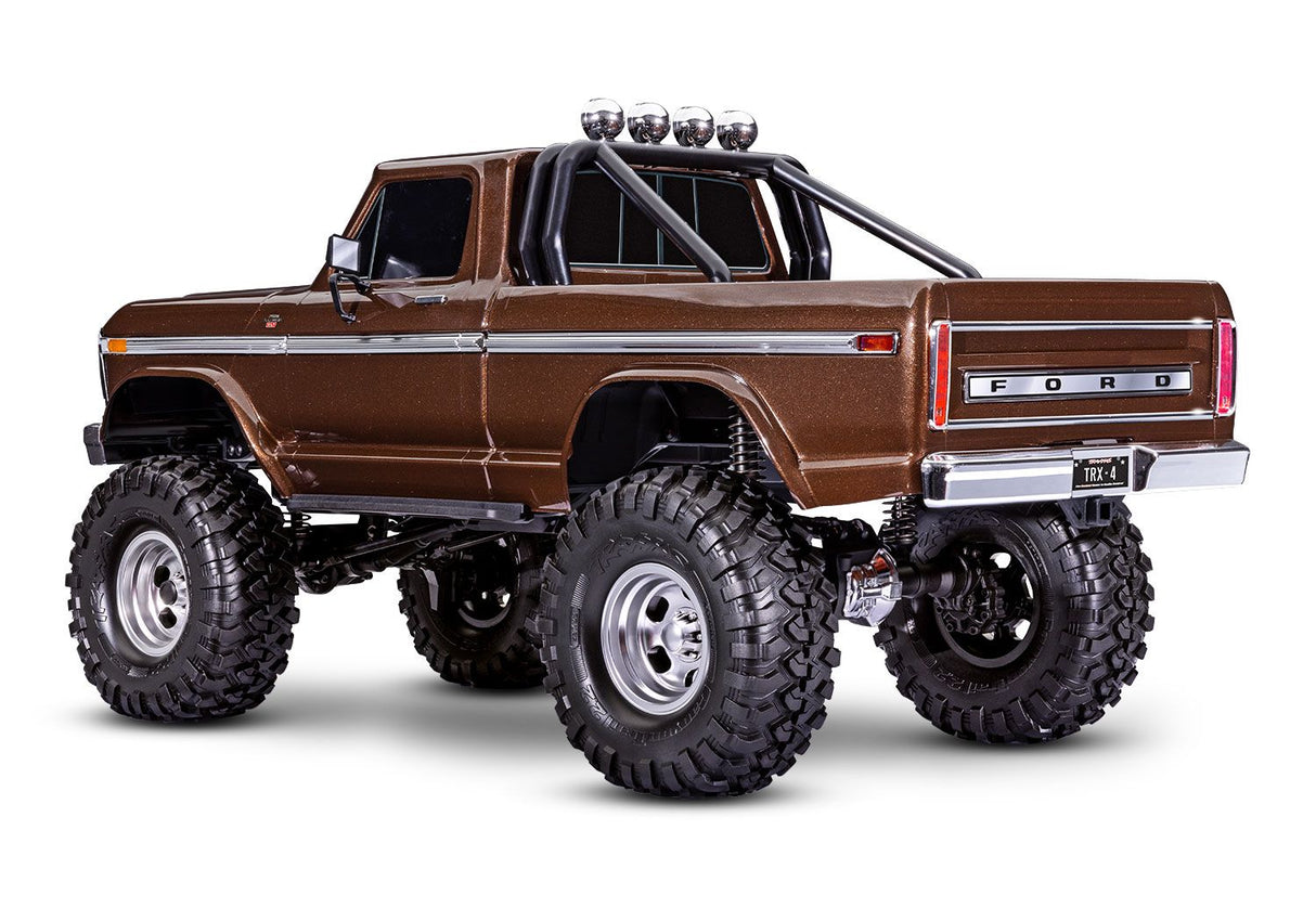 92046-4-BROWN TRAXXAS TRX4 HIGH TRAIL FORD