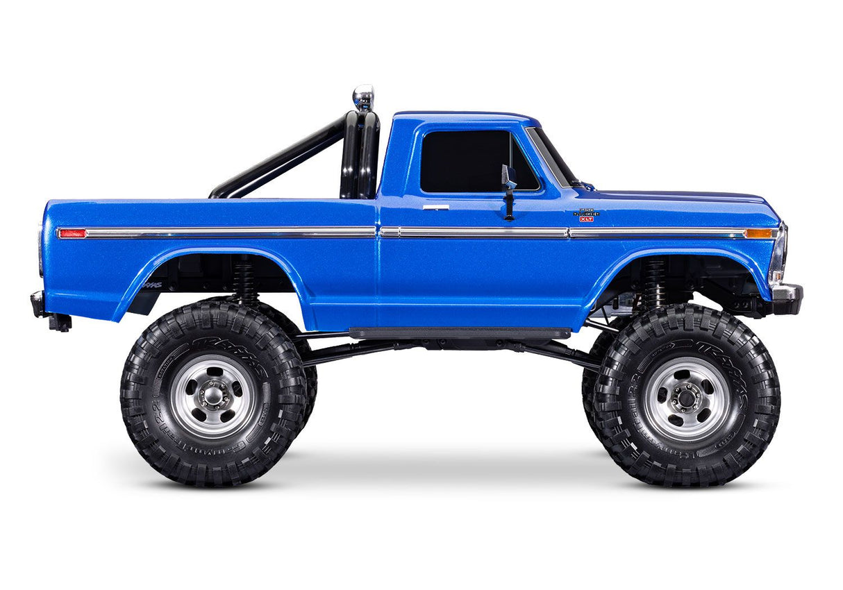 92046-4-BLU TRAXXAS TRX4 HIGH TRAIL FORD