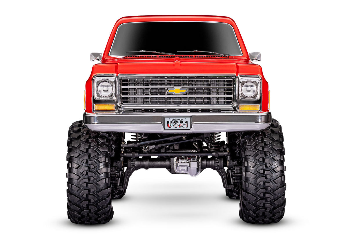 92056-4-RED TRAXXAS TRX4 HIGH TRAIL CHEVY