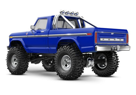 97044-1-BLUE TRAXXAS 1/18 TRX4-M HIGH TRAIL F-150