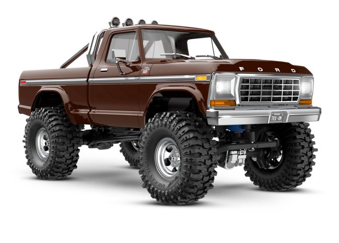 97044-1-BRWN TRAXXAS 1/18 TRX4-M HIGH TRAIL F-150