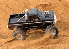 98044-1-BLACK TRAXXAS TRX 4MT FORD TRUCK TRX4 MT