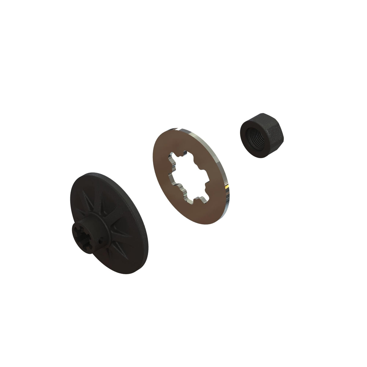 ARA311099 ARRMA SLIPPER HUB/PLATE SET