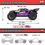 ARRMA 1/10 VORTEKS 2WD RTR ORA