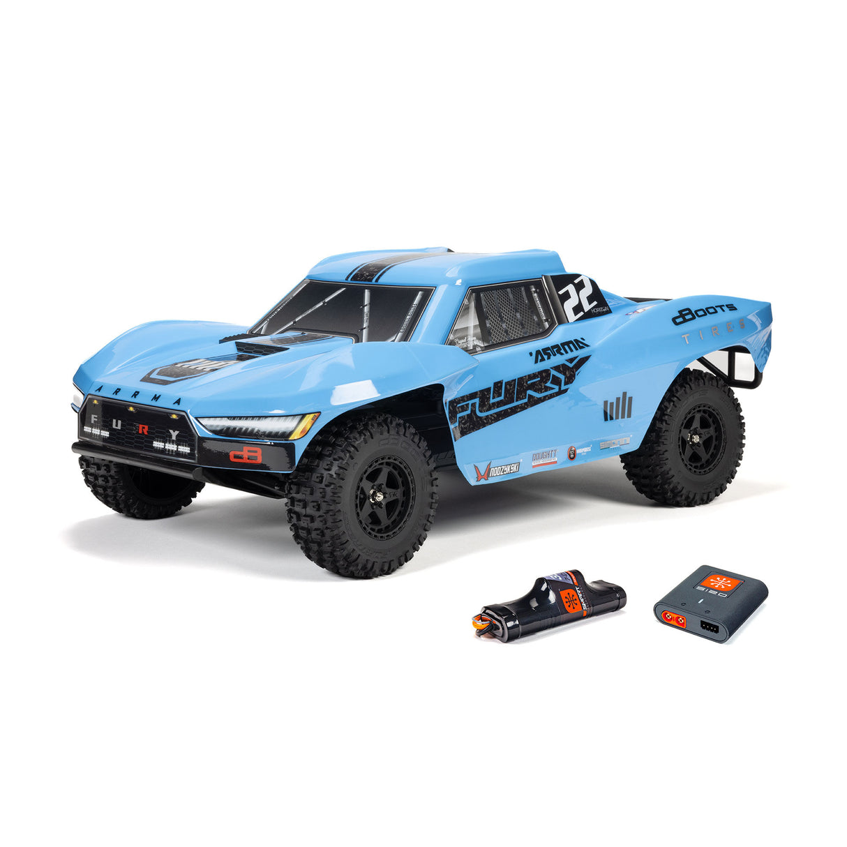 ARRMA 1/10 FURY 2WD RTR BLUE