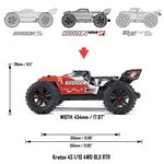 ARRMA KRATON 4X4  4S RED