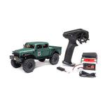 AXI00007T2 AXIAL SCX24 4DOOR POWER WAGON GREEN