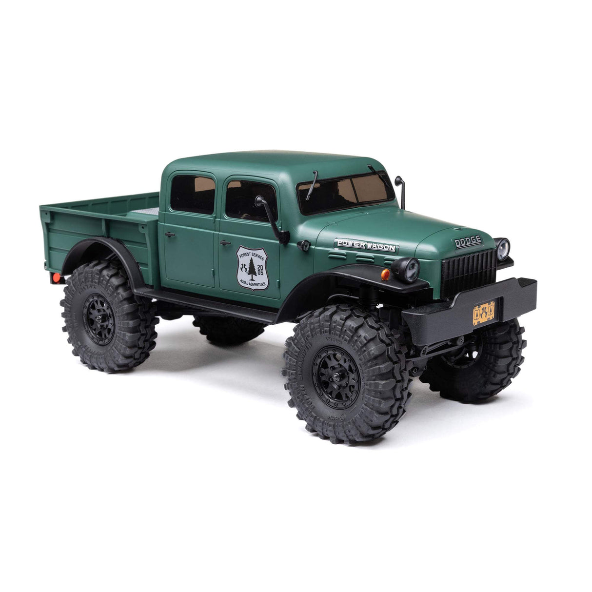 AXI00007T2 AXIAL SCX24 4DOOR POWER WAGON GREEN