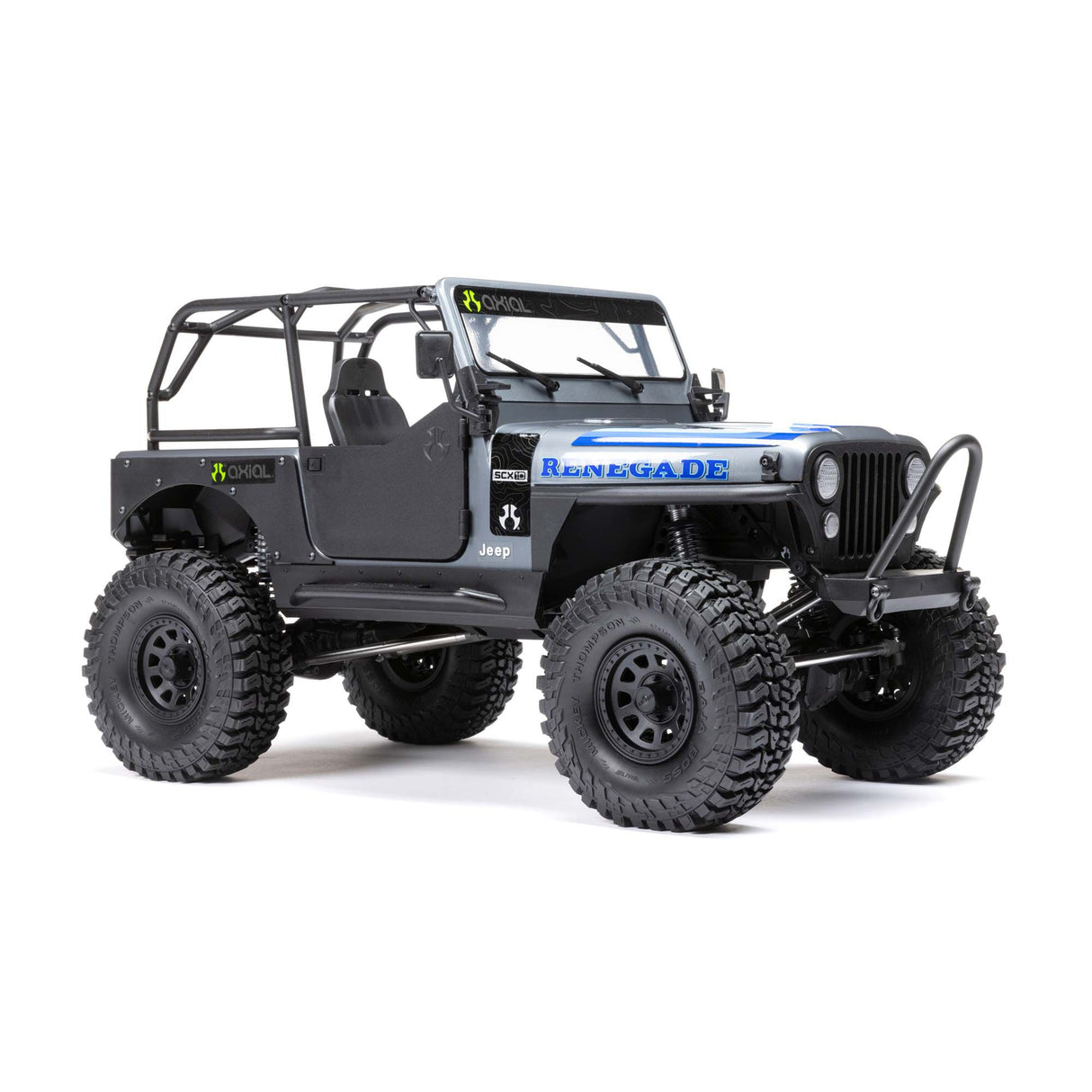 AXI03008T2 AXIAL SCX10 III JEEP CJ-7 SILV