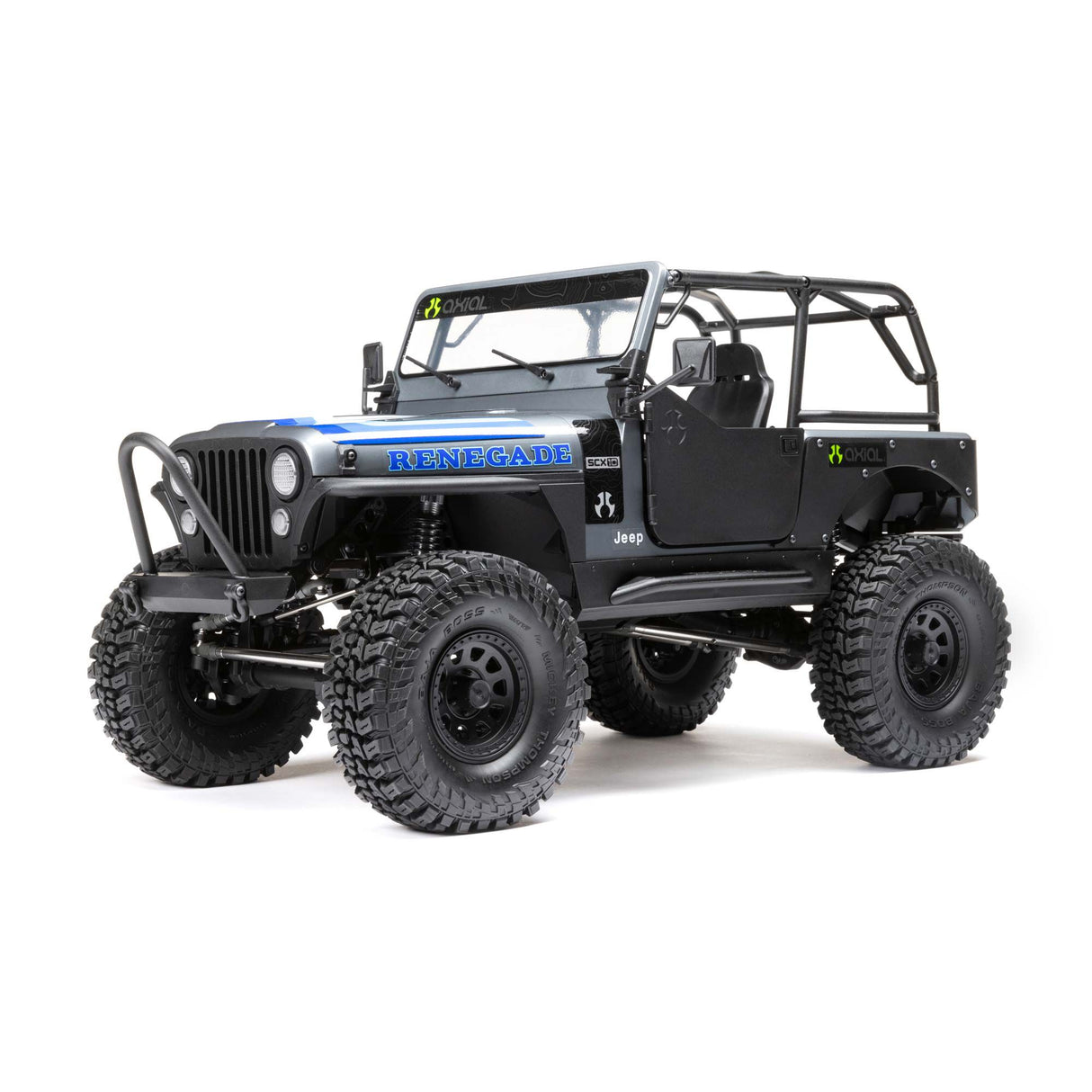 AXI03008T2 AXIAL SCX10 III JEEP CJ-7 SILV