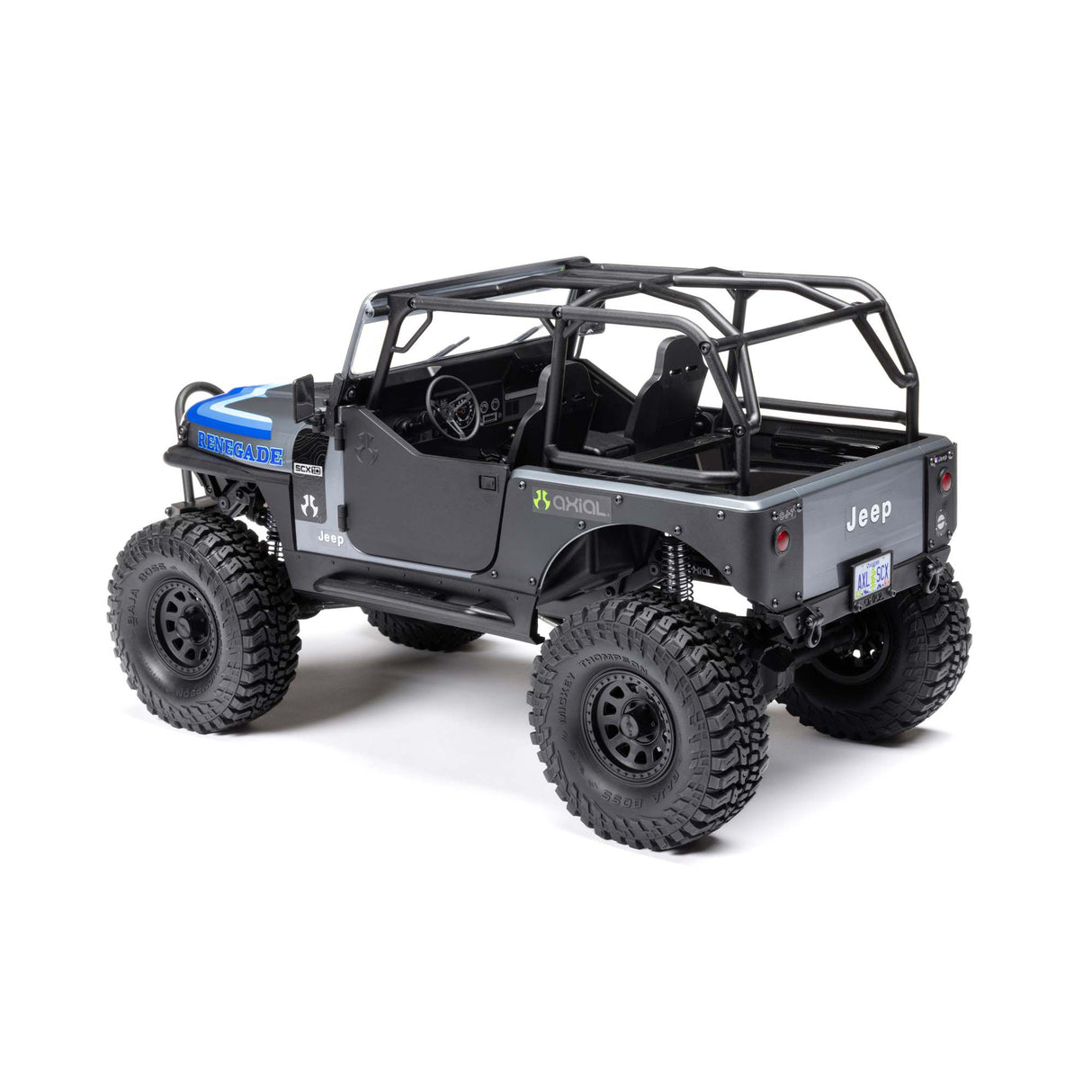 AXI03008T2 AXIAL SCX10 III JEEP CJ-7 SILV