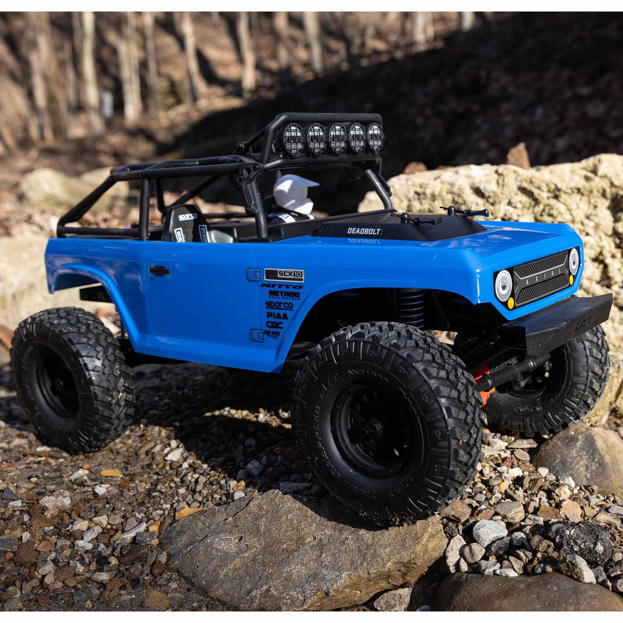 AXIAL SCX10 II DEADBOLT BLUE