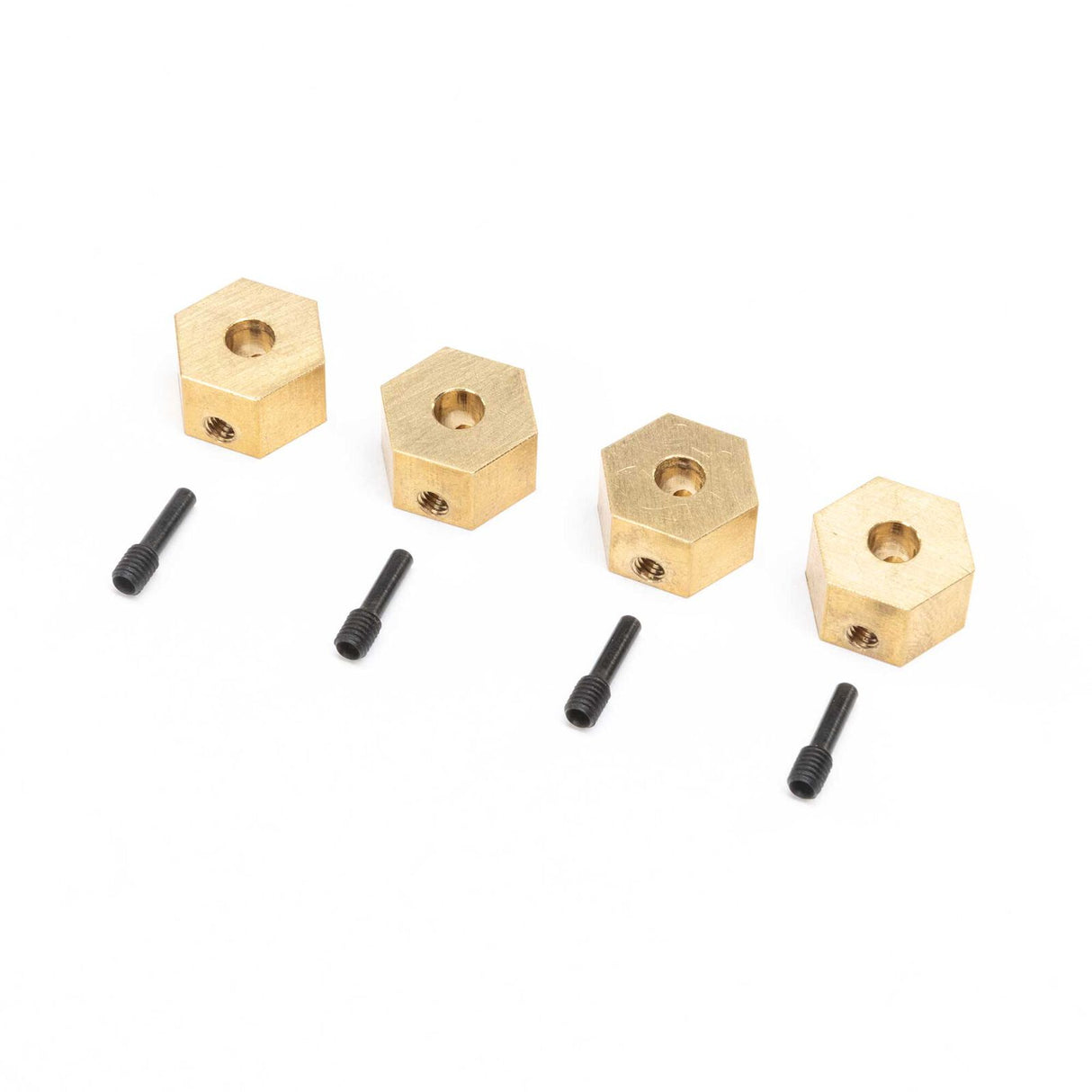 HEX HUBS, BRASS