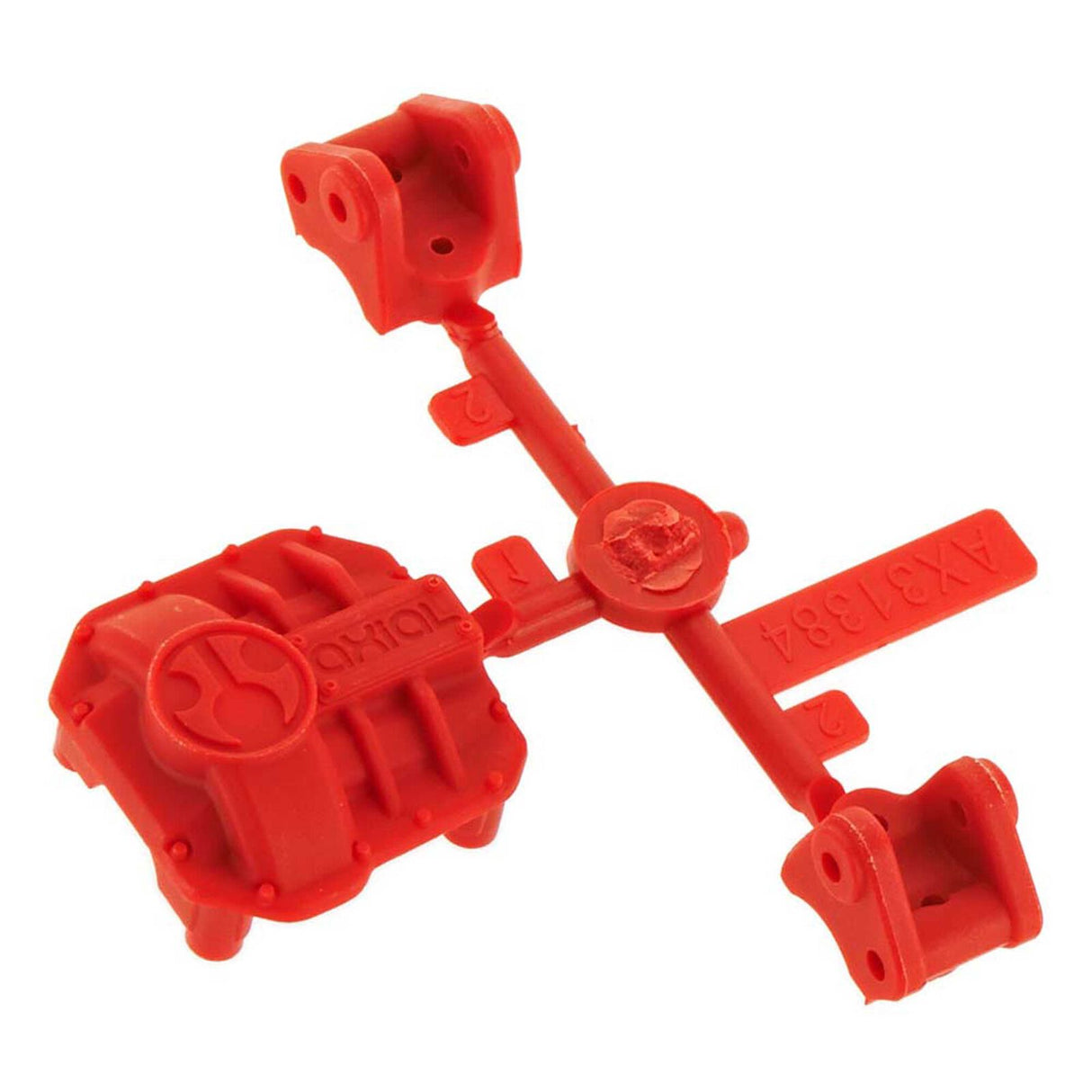 AX31384 AXIAL DIFF COVER & LINK MOUNTS AXIC3384