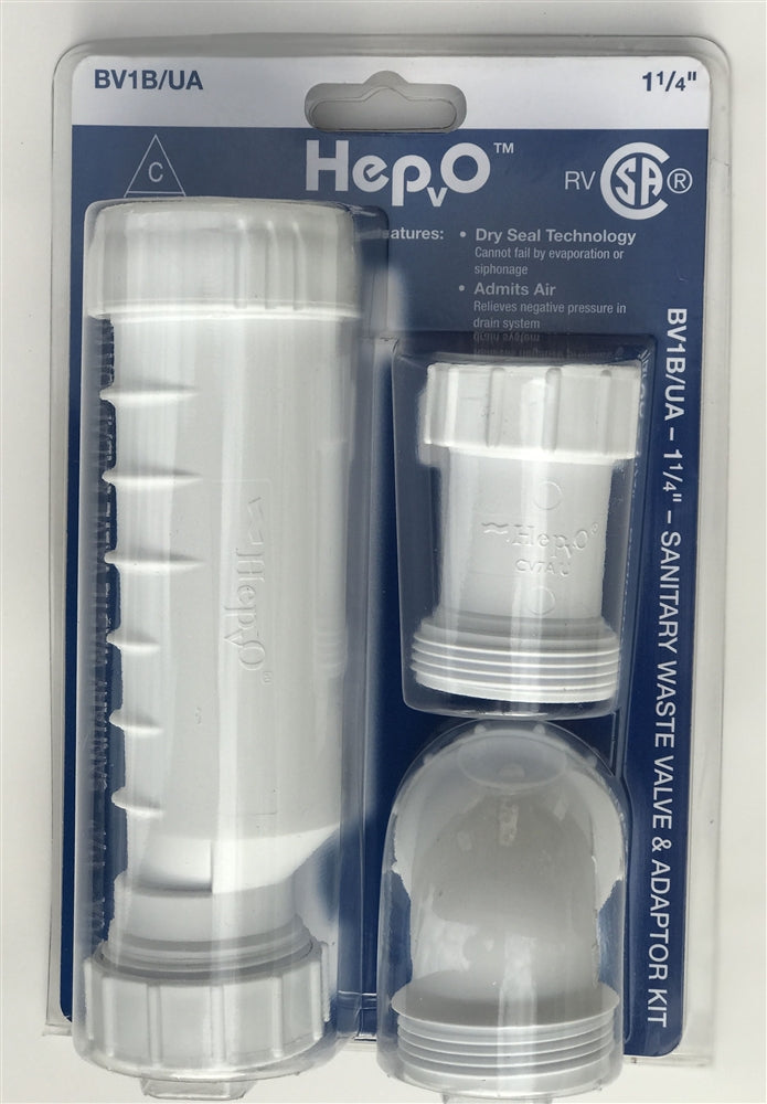 HEPVO WASTE VALVE 1-1/4"