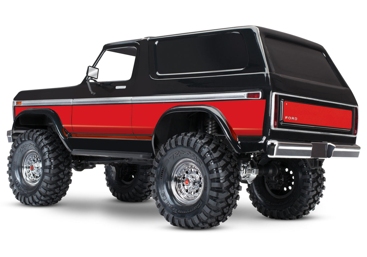 82046-4-RED TRAXXAS TRX-4 SCALE & TRAIL