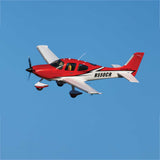 EFL15950 E-FLITE CIRRUS SR22T 1.5M BNF W/SAFE &amp; AS3X