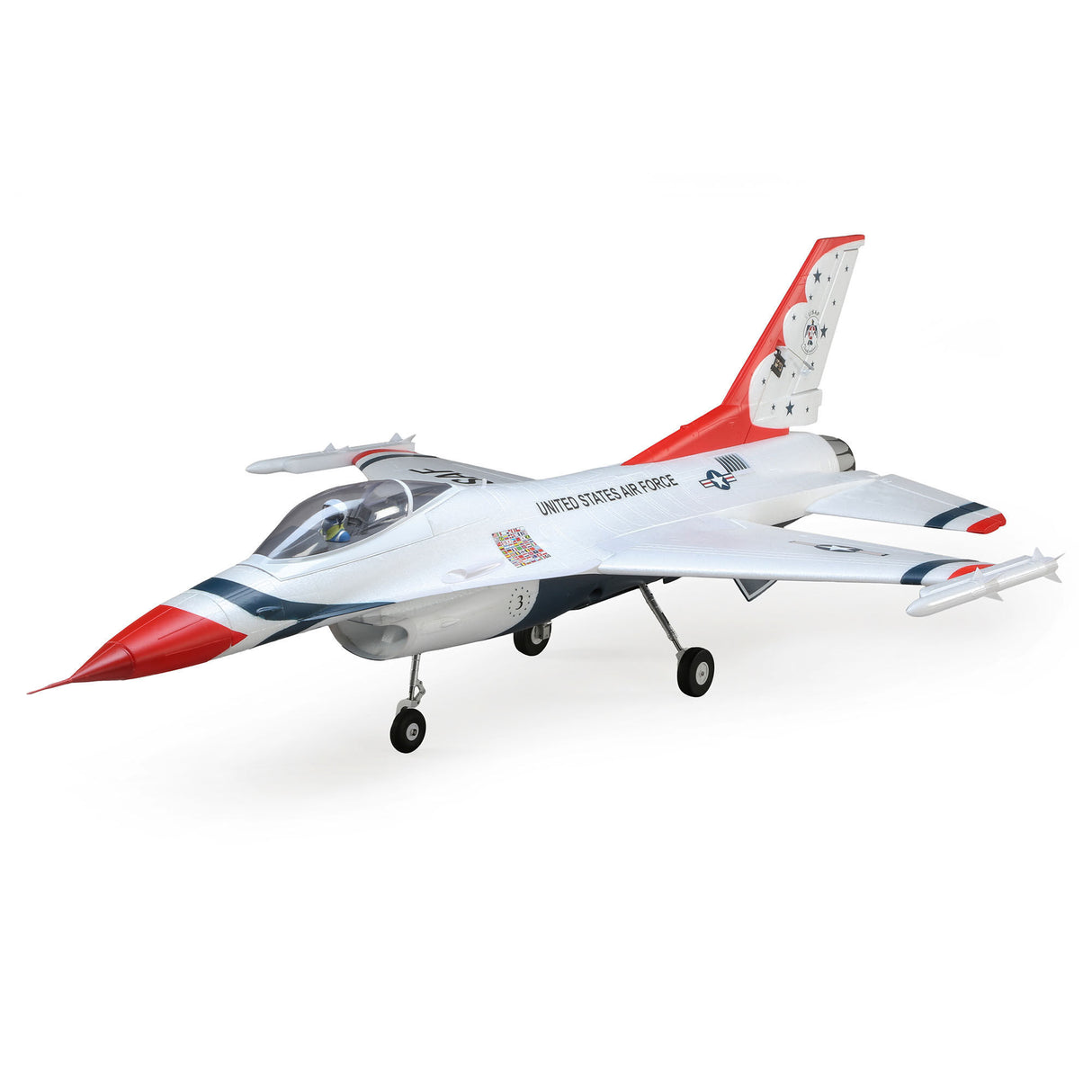 EFL178500 E-FLITE F-16 THUNDERBIRD 70MM